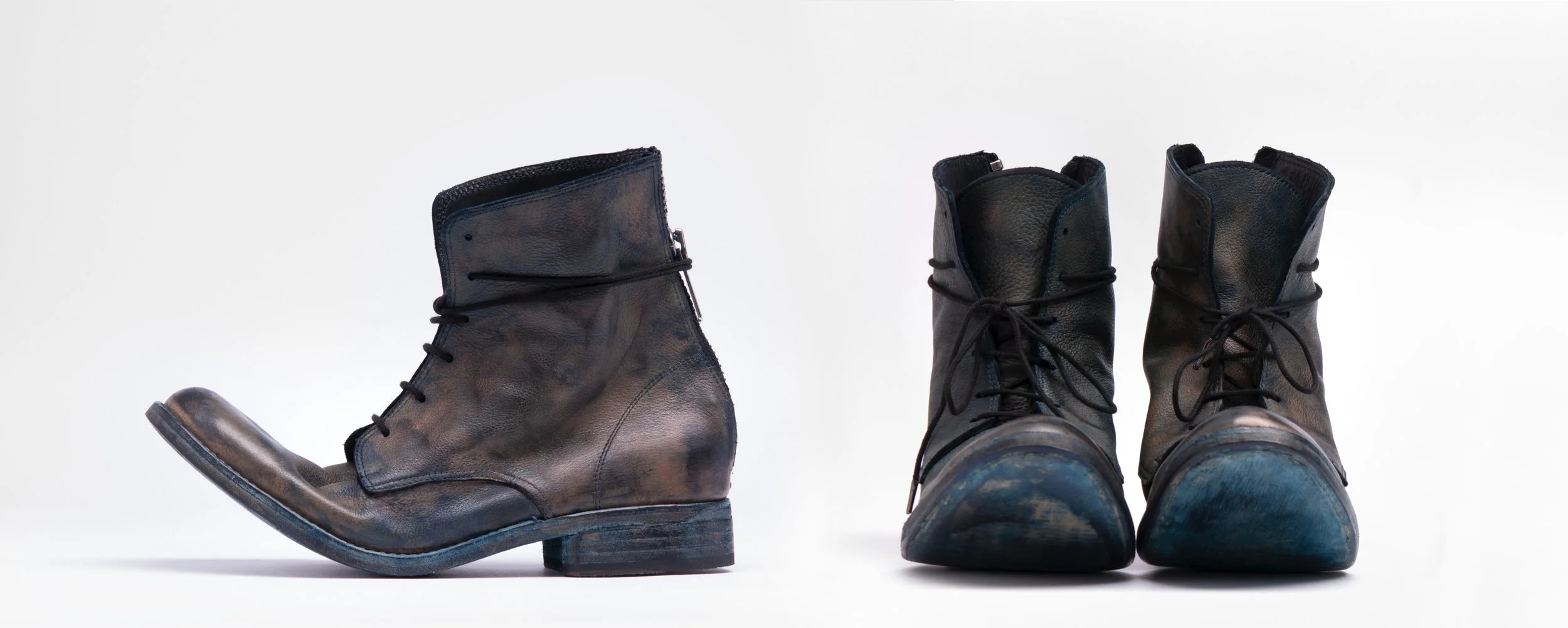 Blake stitched bespoke boot made by Vince Lebon