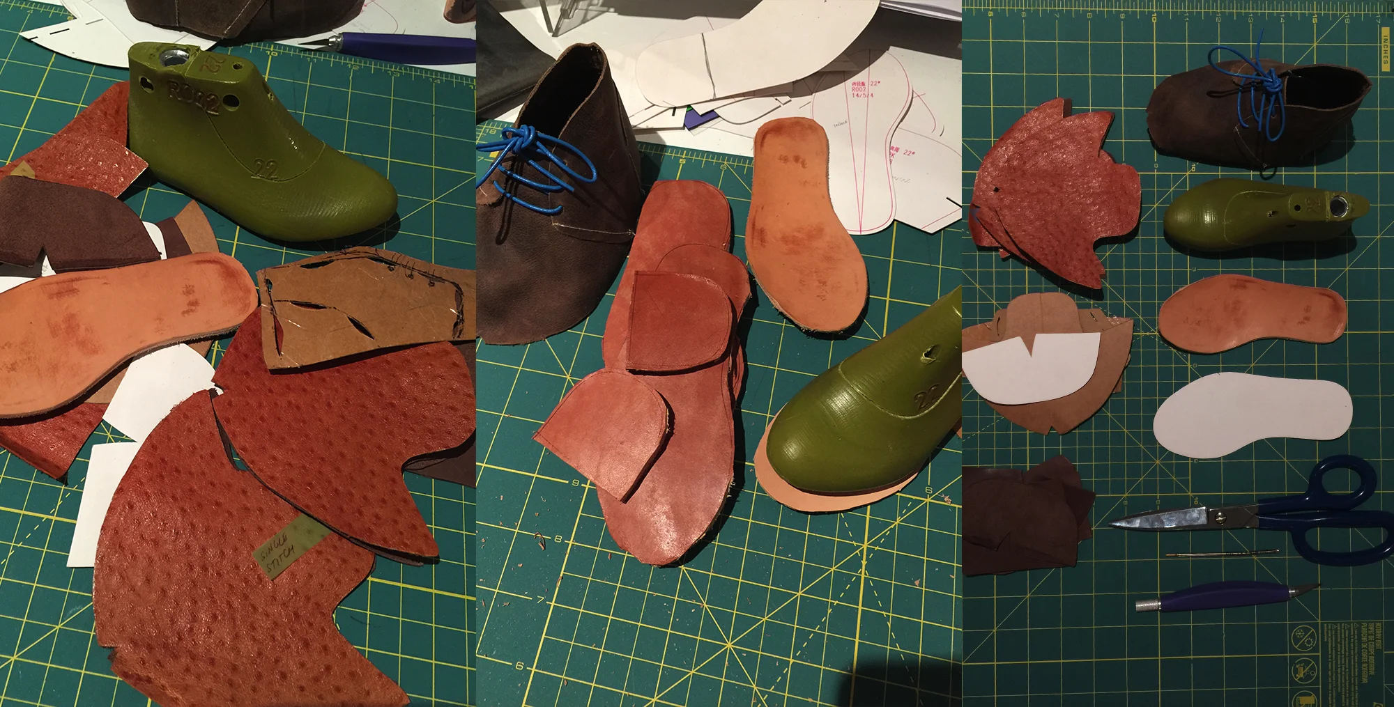 Bespoke shoe for Vince's daughter