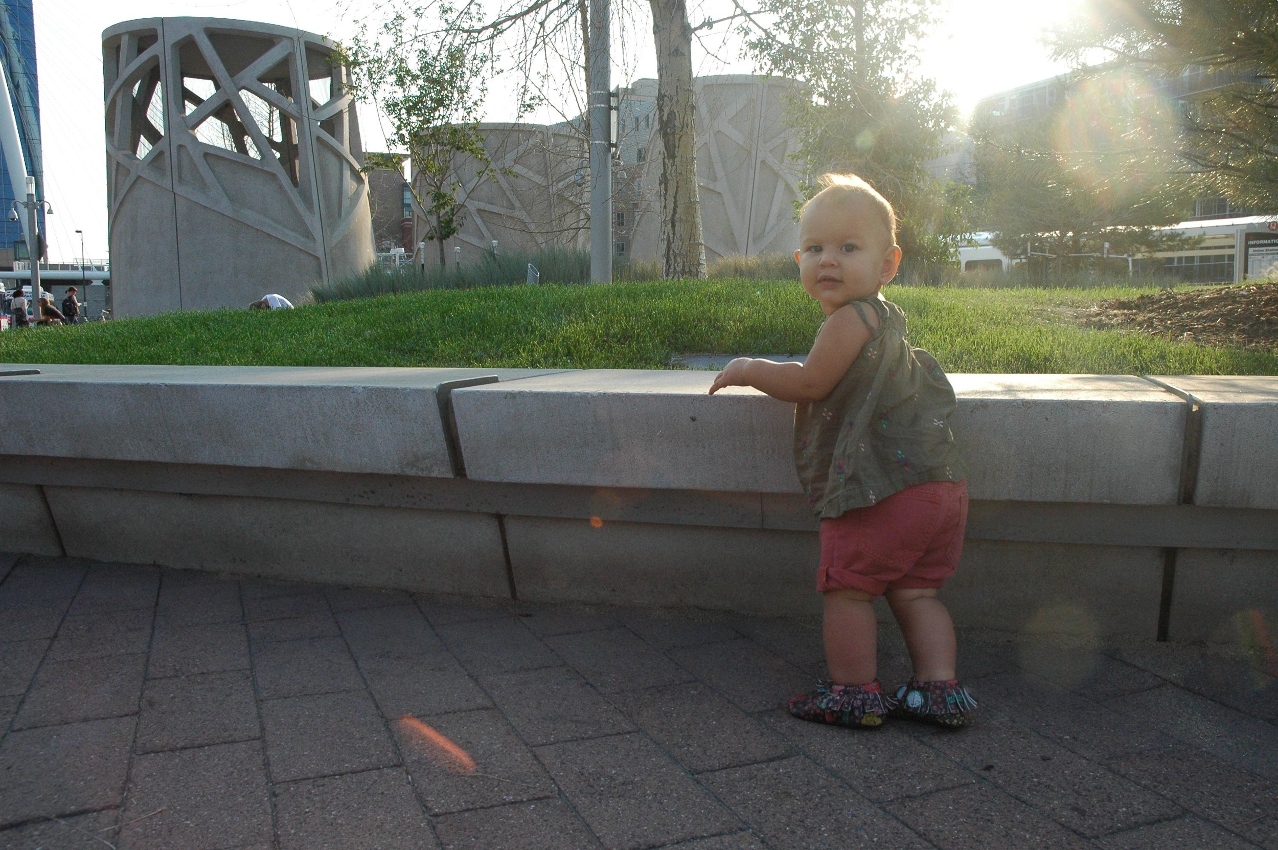 Light Rail Ride to Denver's Union Station Splash Pad