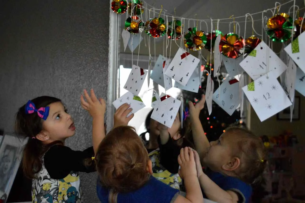 Christmas Advent Calendar, Activity Style