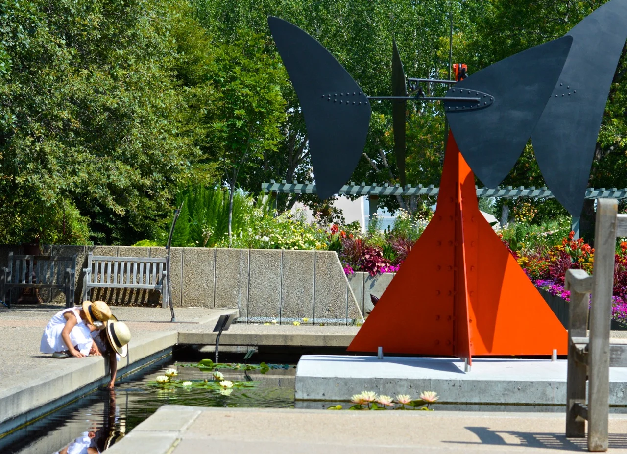 Alexander Calder Sculpture at Denver Botanic Gardens