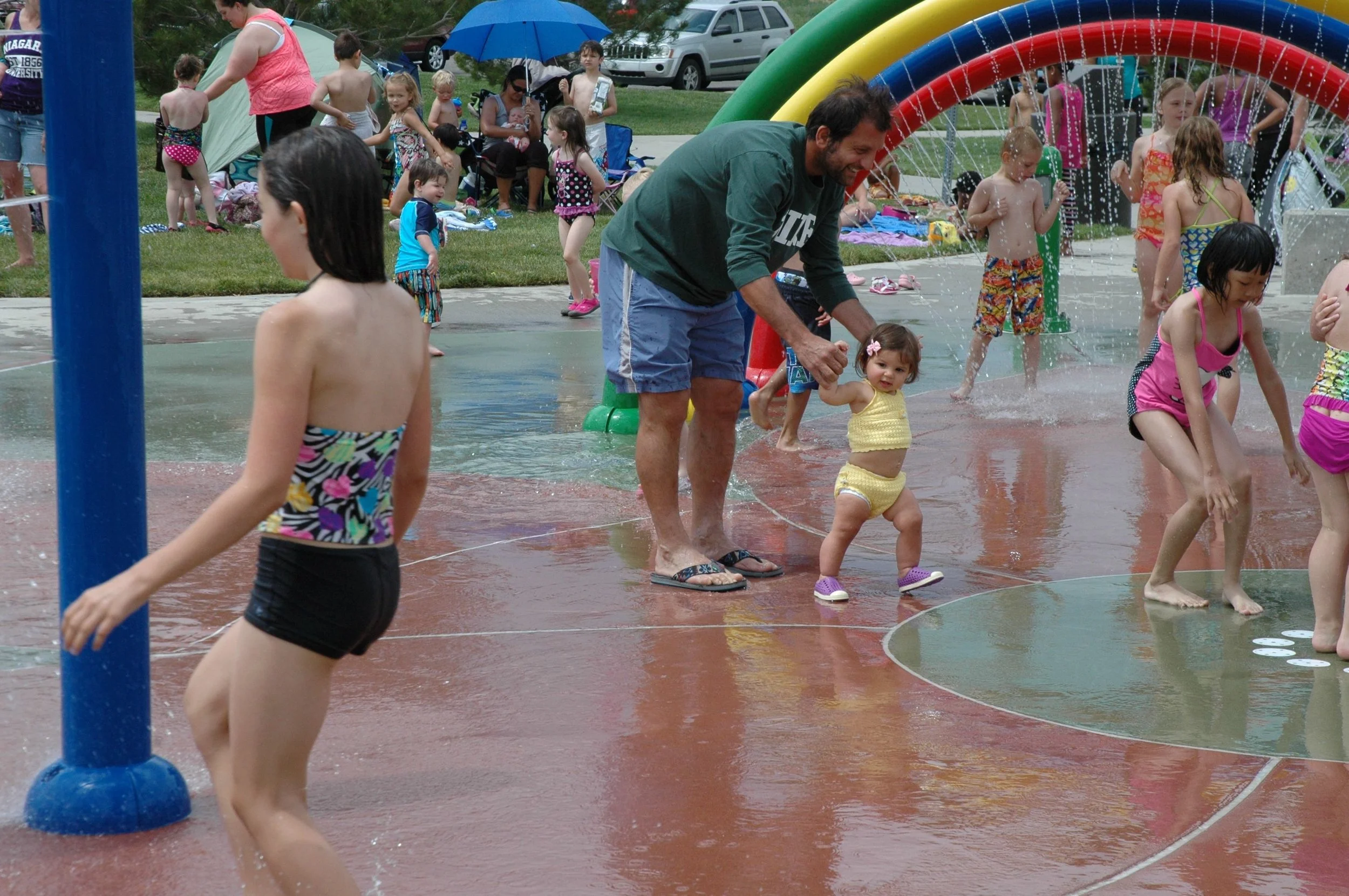splash run