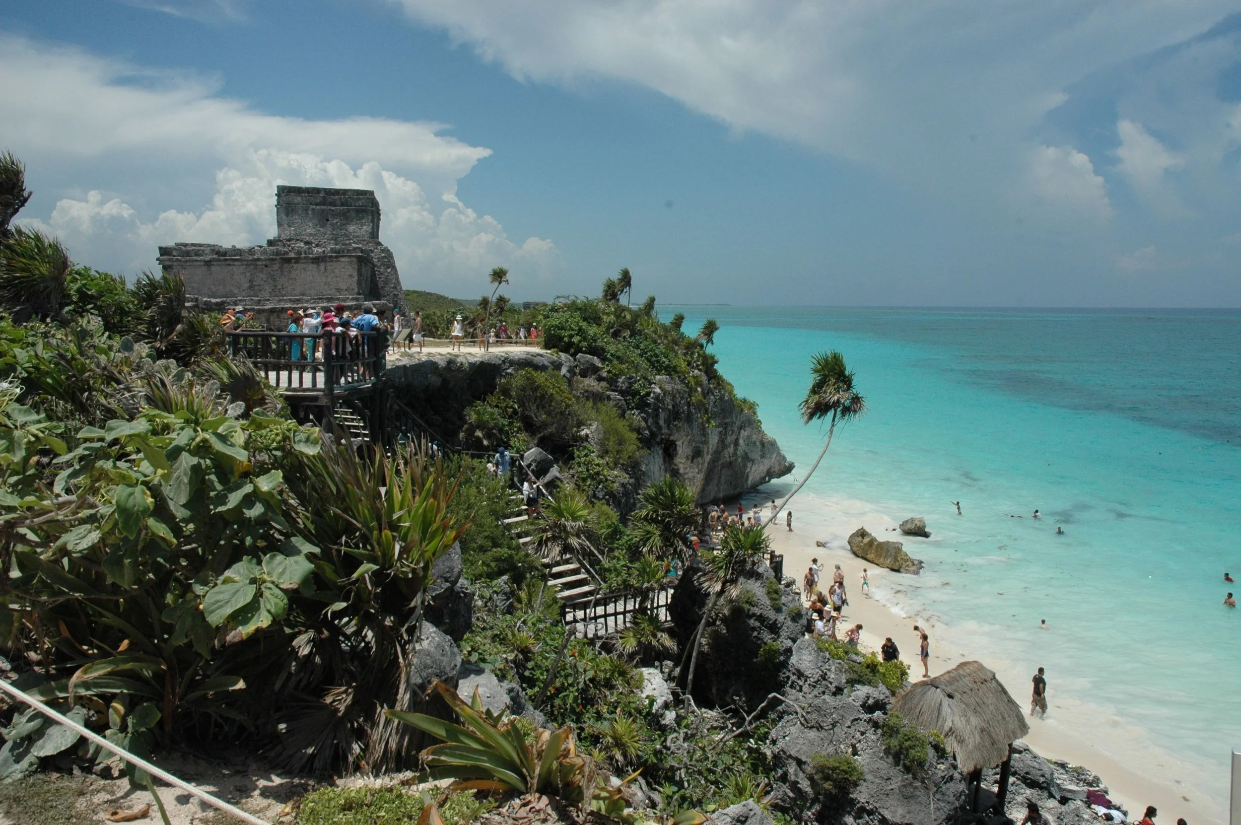 bm tulum beach scene