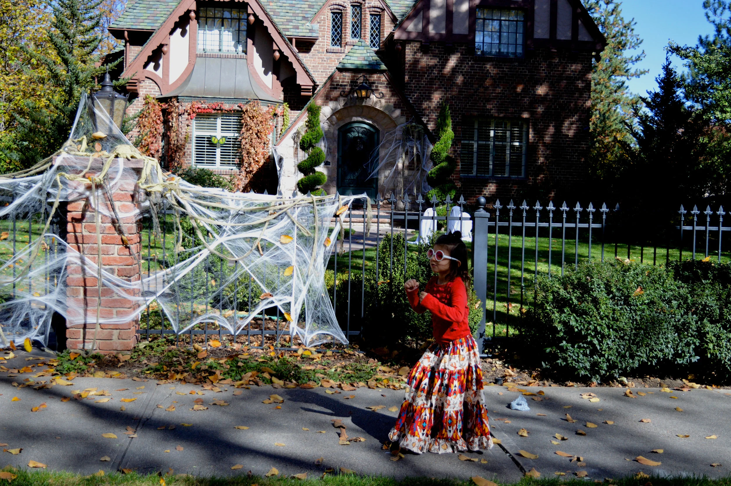 Park Hill Denver Neighborhood in October Decorations 15.jpg