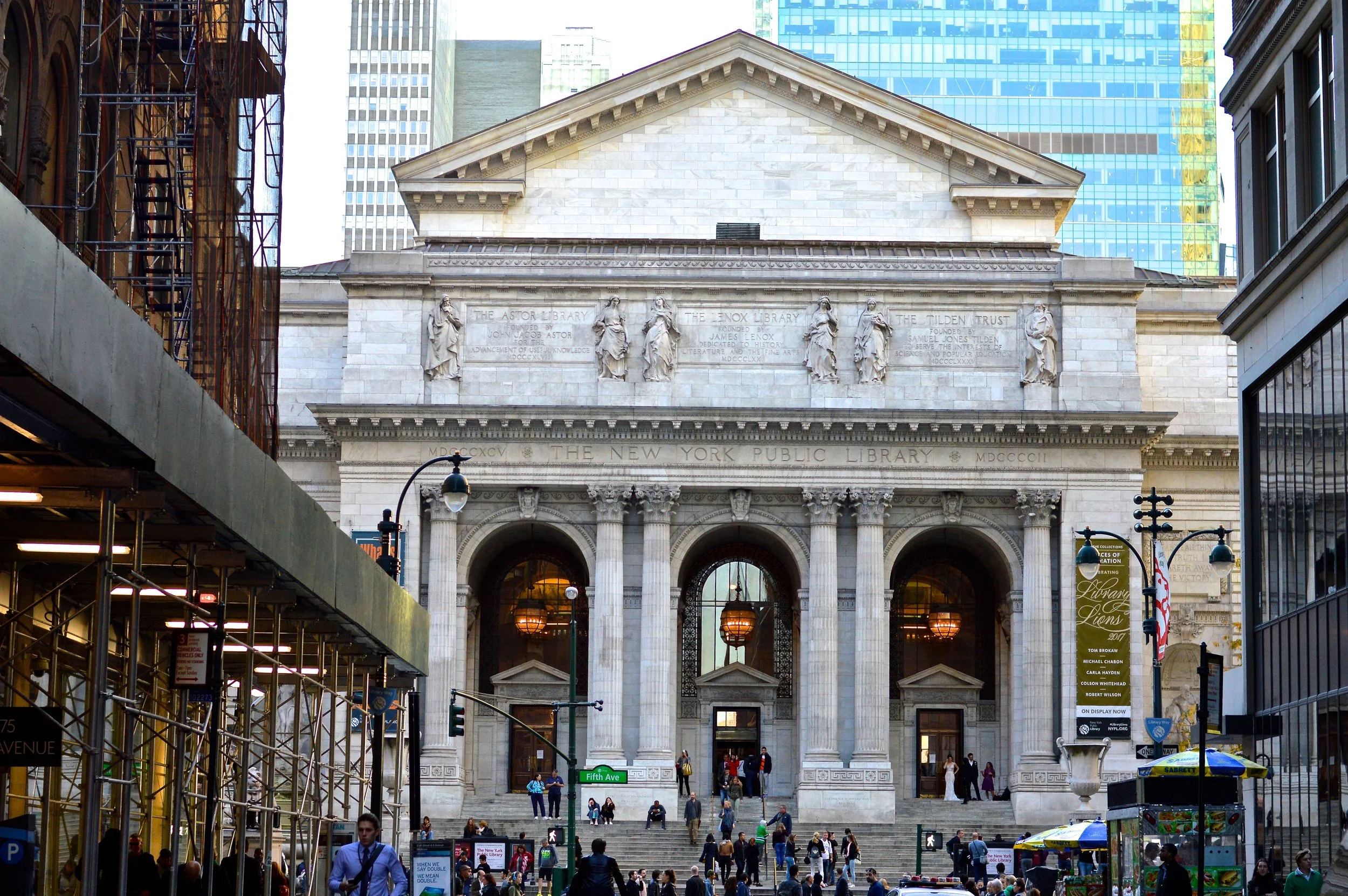 Bike Ride to Bryant Park & A Book