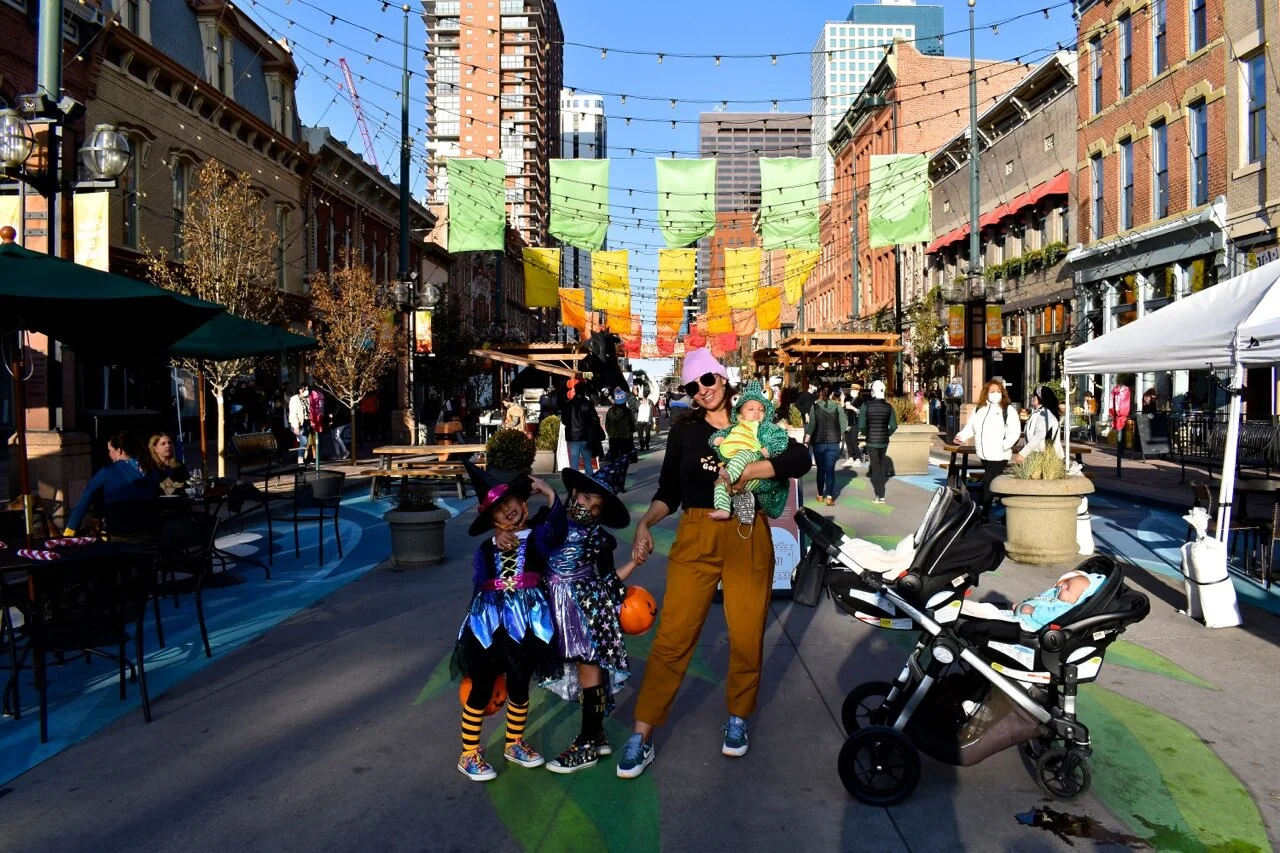 Halloween on Larimer Square