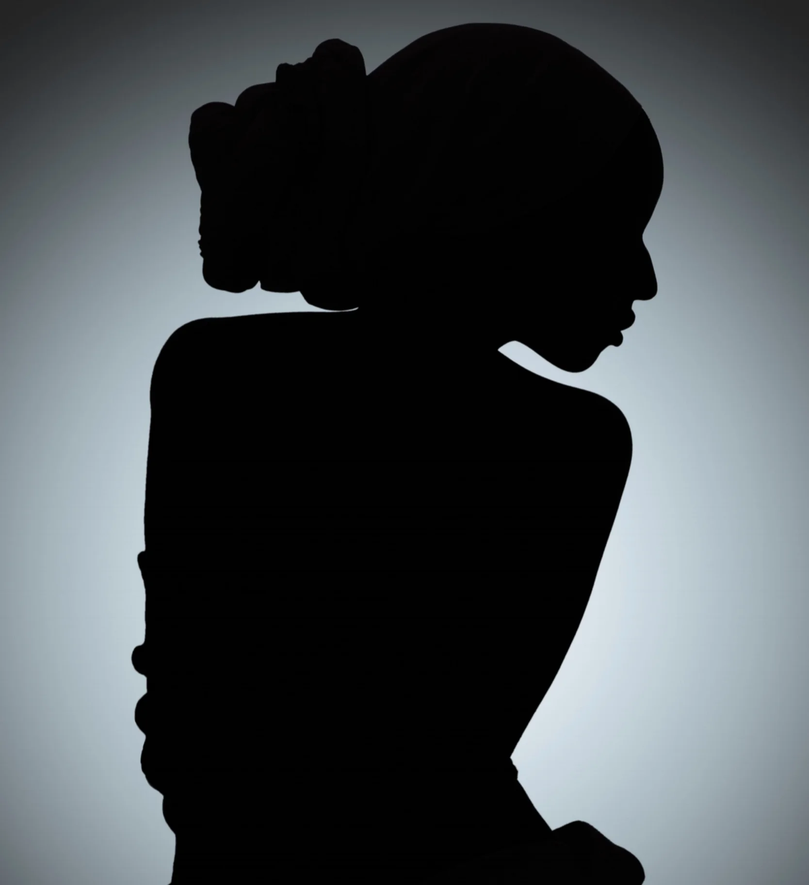 black woman silhouette
