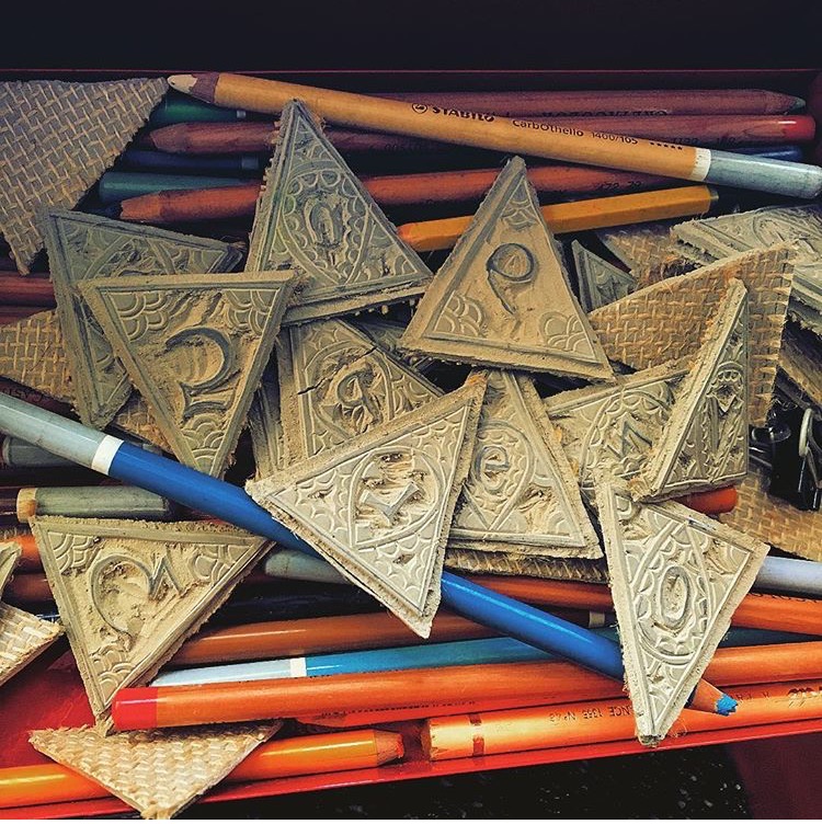 Triangular Letters