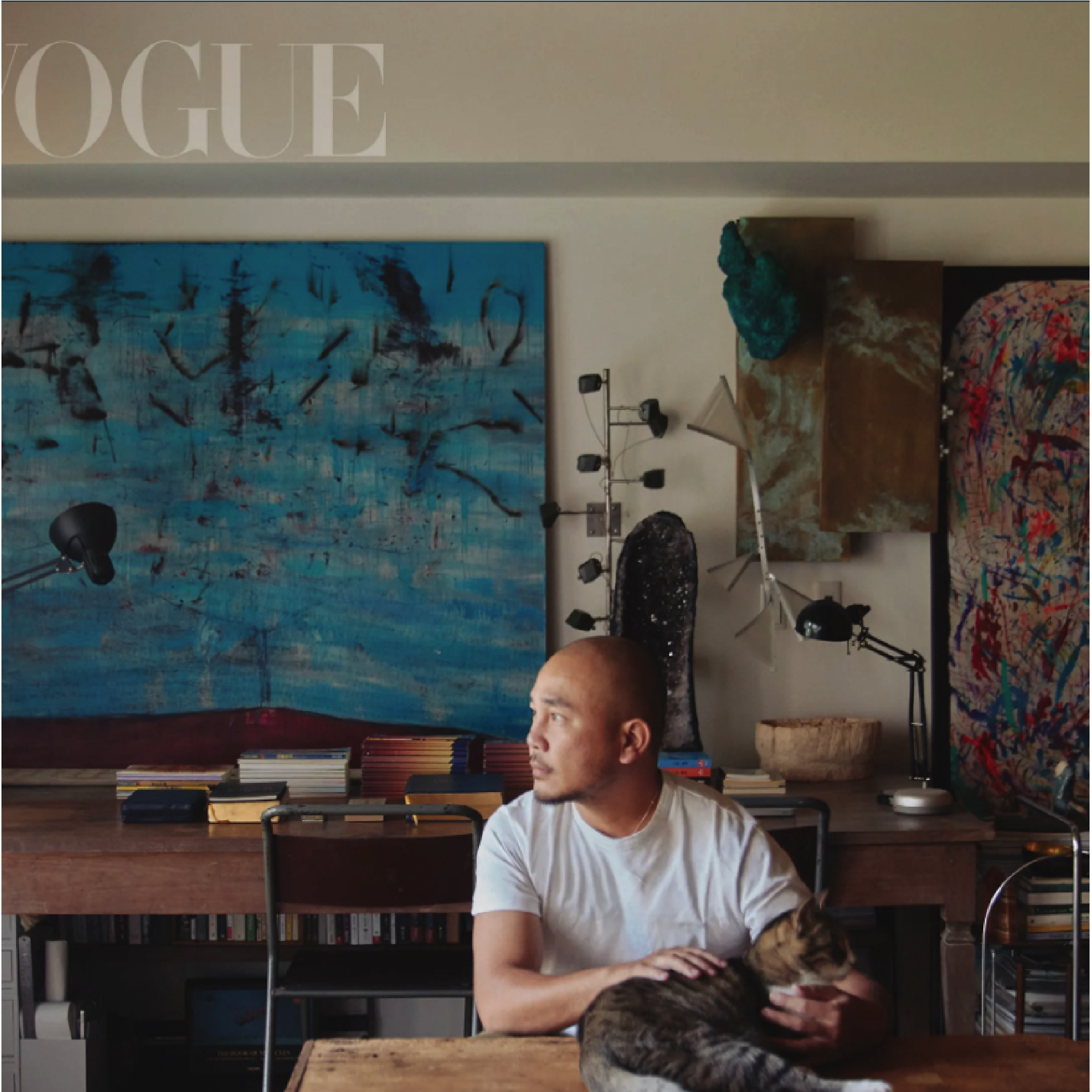 VOGUE-藝術與身心靈的結合,李霽的創作探索與心靈覺醒之旅