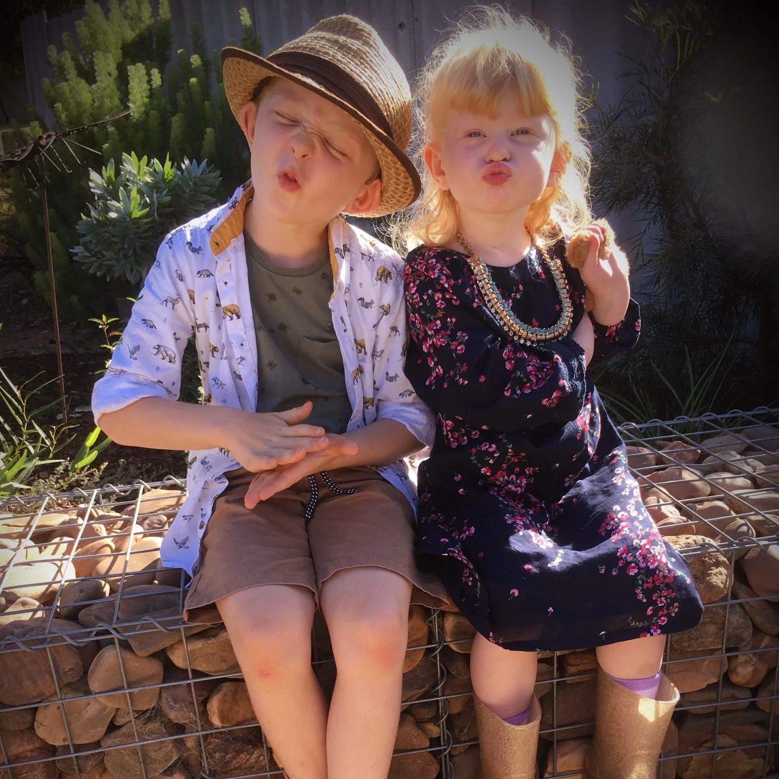 The Juniors Miaflora is a small family owned and run business. So sometimes you will see our younger helpers around the place. Watering plants, testing out products, creating fairy gardens or sneaking a few strawberries.... We love that they get to be a part of such a beautiful, interesting nature focused environment.