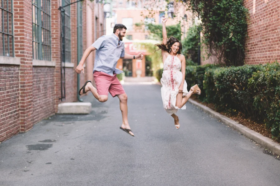 South End Charlotte Engagement