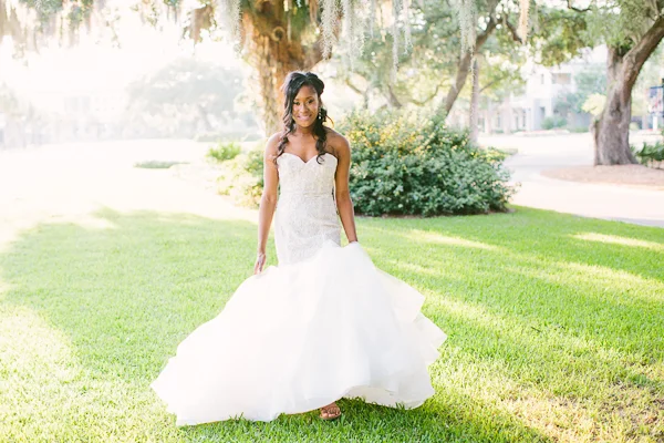 Charleston SC Sunset Bridal Portraits