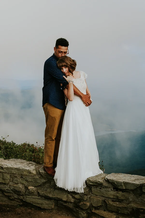 Intimate Asheville NC Vow Renewal