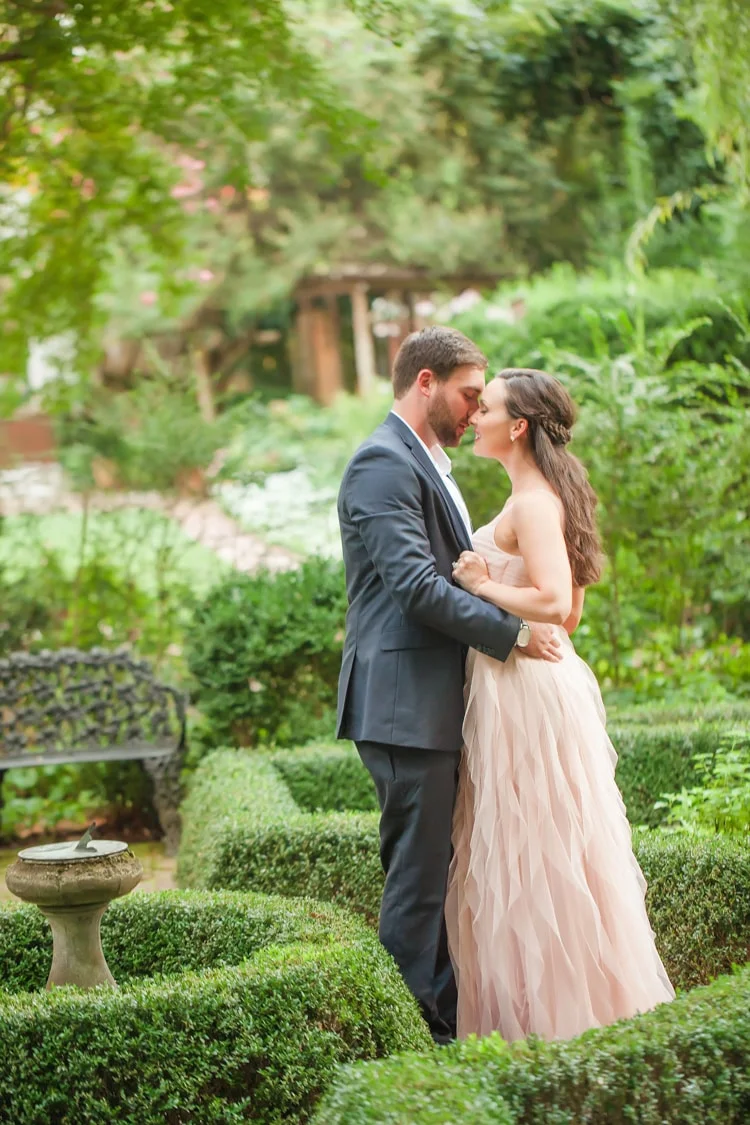Wing Haven Gardens NC Engagement