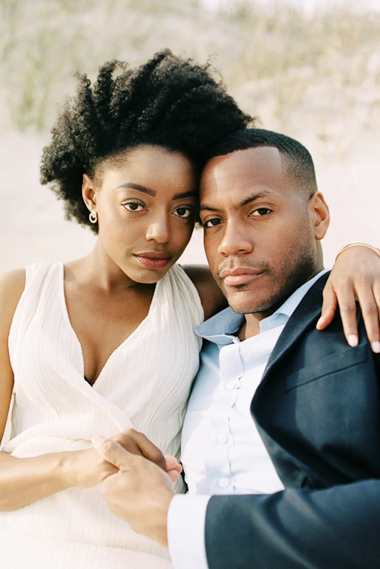 Styled Elopement Beach Portraits