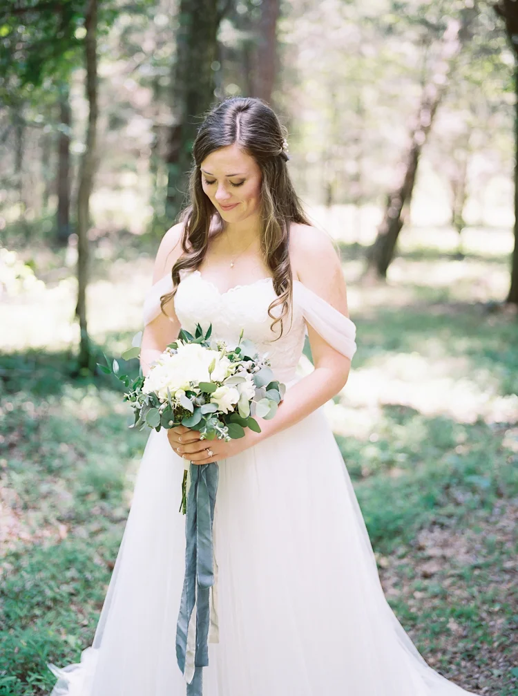 Elegant Backyard North Carolina Wedding