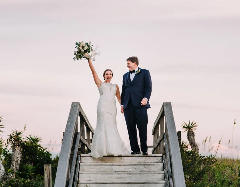Hanover Seaside Club Wedding The Carolinas Magazine North Hanover Seaside Club Wedding The