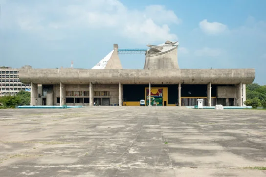 archaic_Chandigarh Assembly | Le Corbusier5