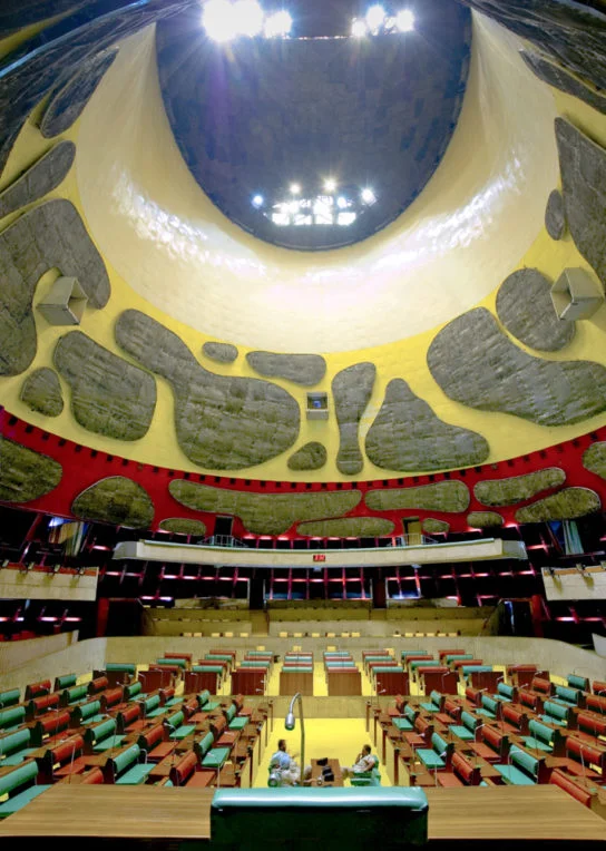archaic_Chandigarh Assembly | Le Corbusier4