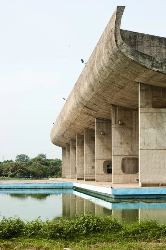 archaic_Chandigarh Assembly | Le Corbusier6