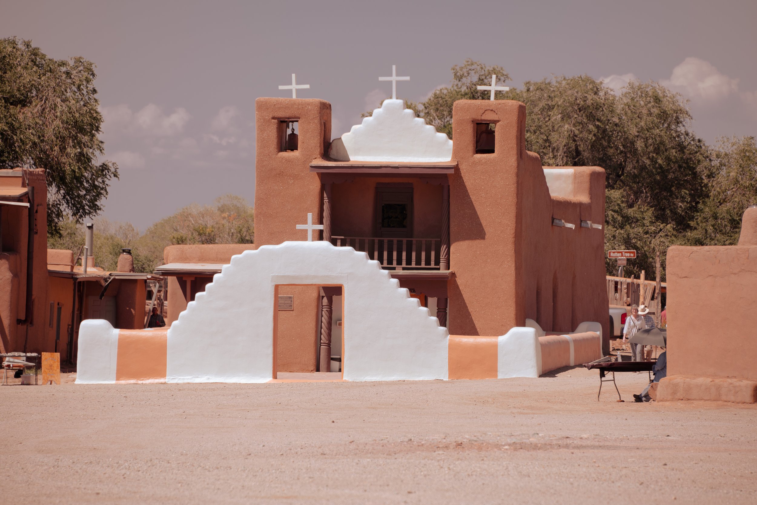 Church. Taos Pueblo, New Mexico.
