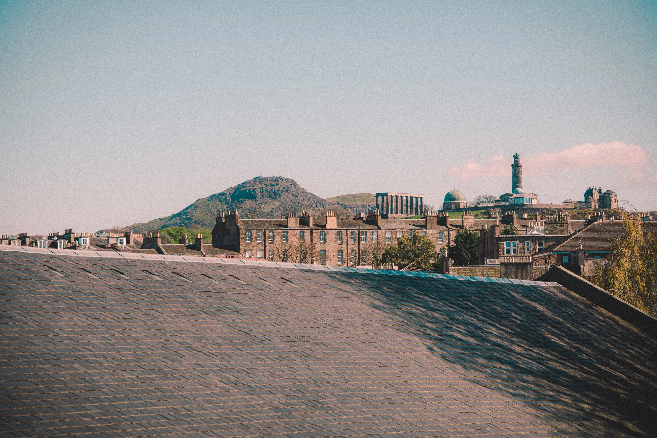 Castle view. Edinburgh, Scotland.