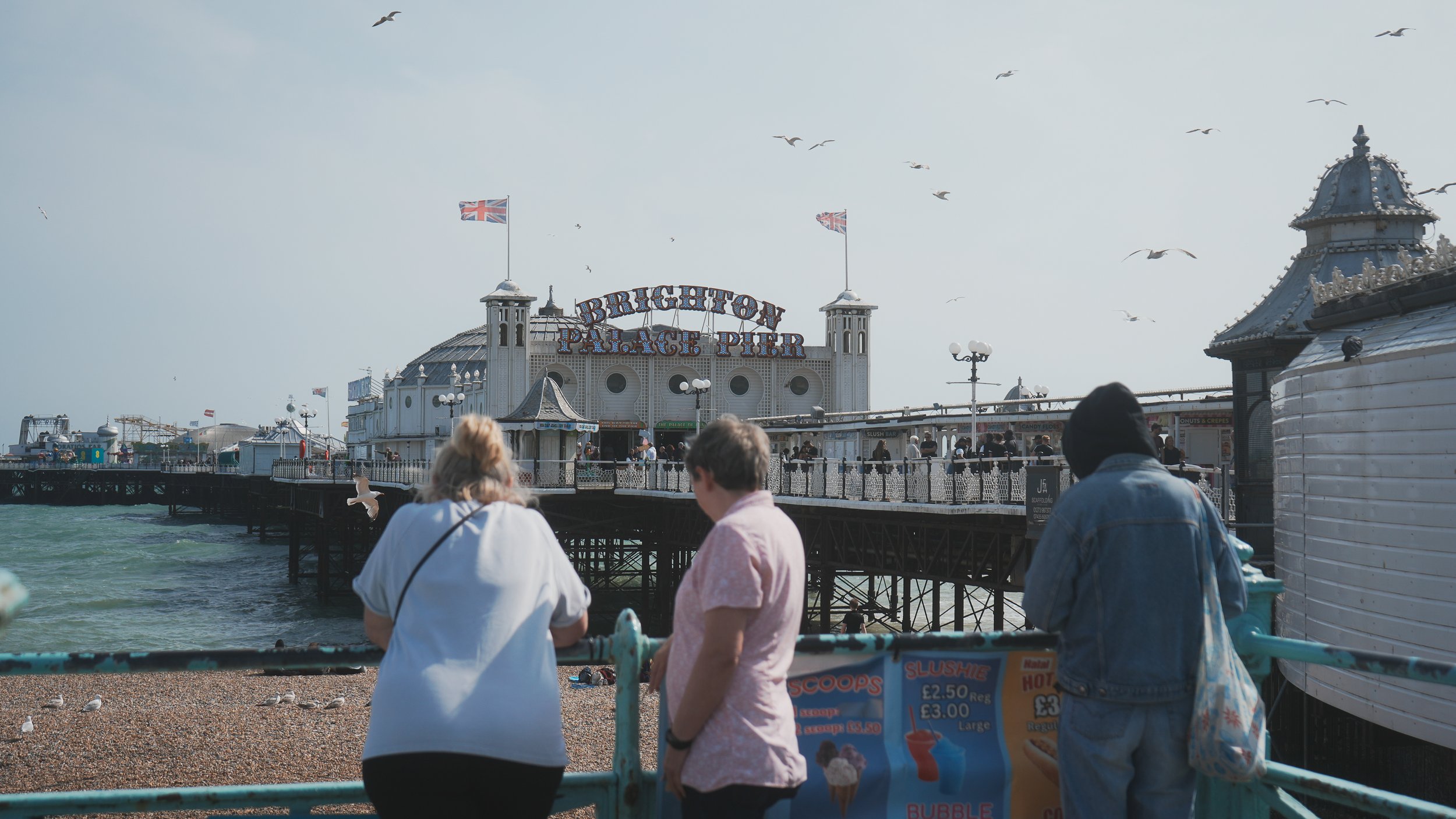 Pier watchers.