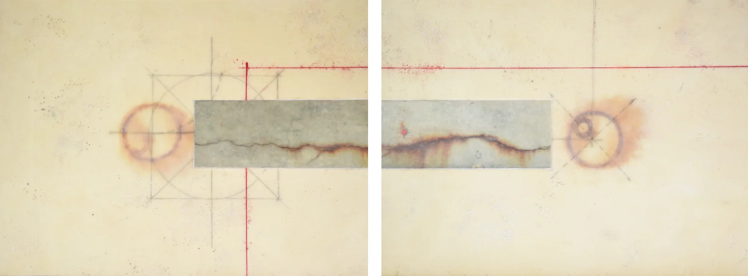 Big Crack ‘A’ (left), Big Crack ‘B’ (right)