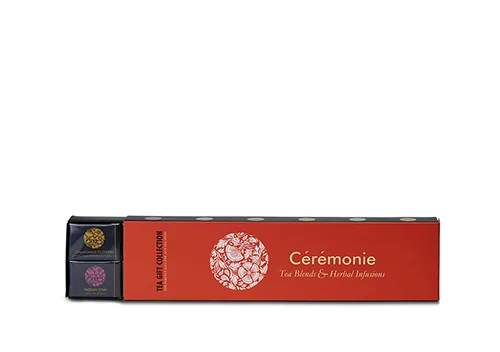 TEA GIFT COLLECTION (12 Mini Cubes) Sabores: English Breakfast, Moroccan Mint, Sencha Green, Chamomille, Indian Chai y Peppermint. UYU $660 (IVA incluido)