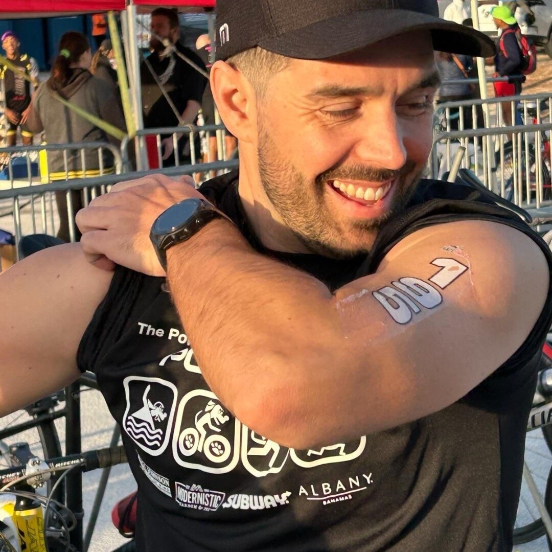 A big congratulations to @triandtricoaching athlete Greg M. For placing second in his age group at the potcake man sprint triathlon this weekend. All while training for long distance!