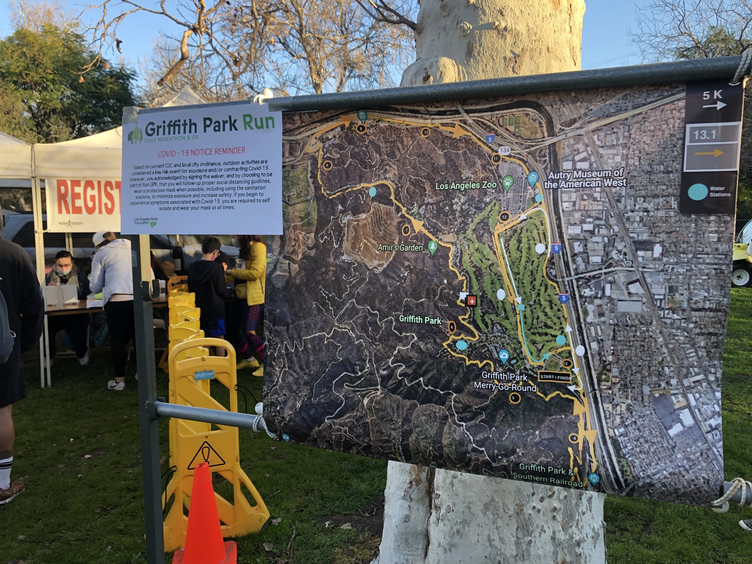 Griffith Park Half Marathon February 13, 2022