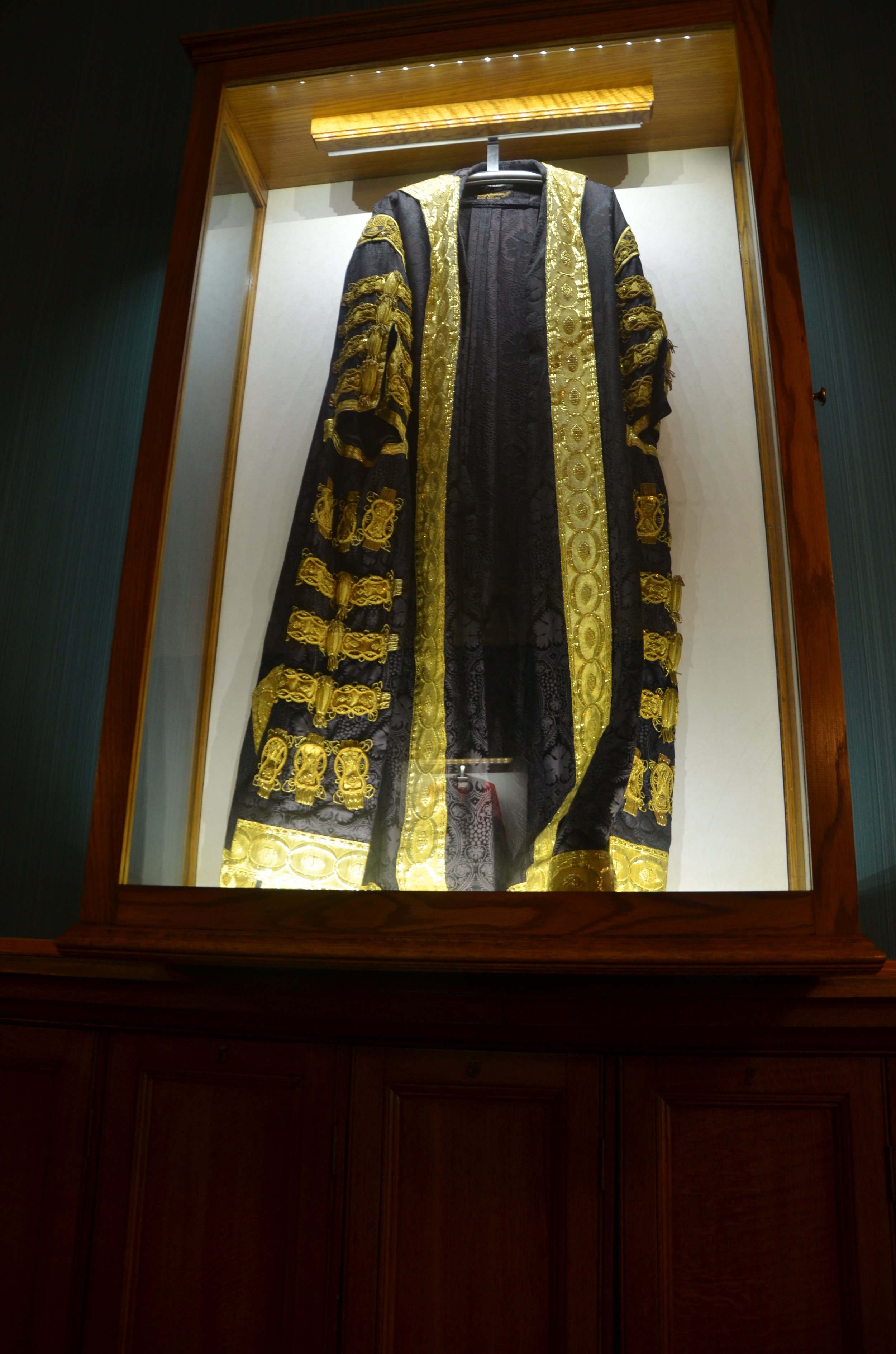 Example of a Lord Mayors' Robe-Belfast City Hall