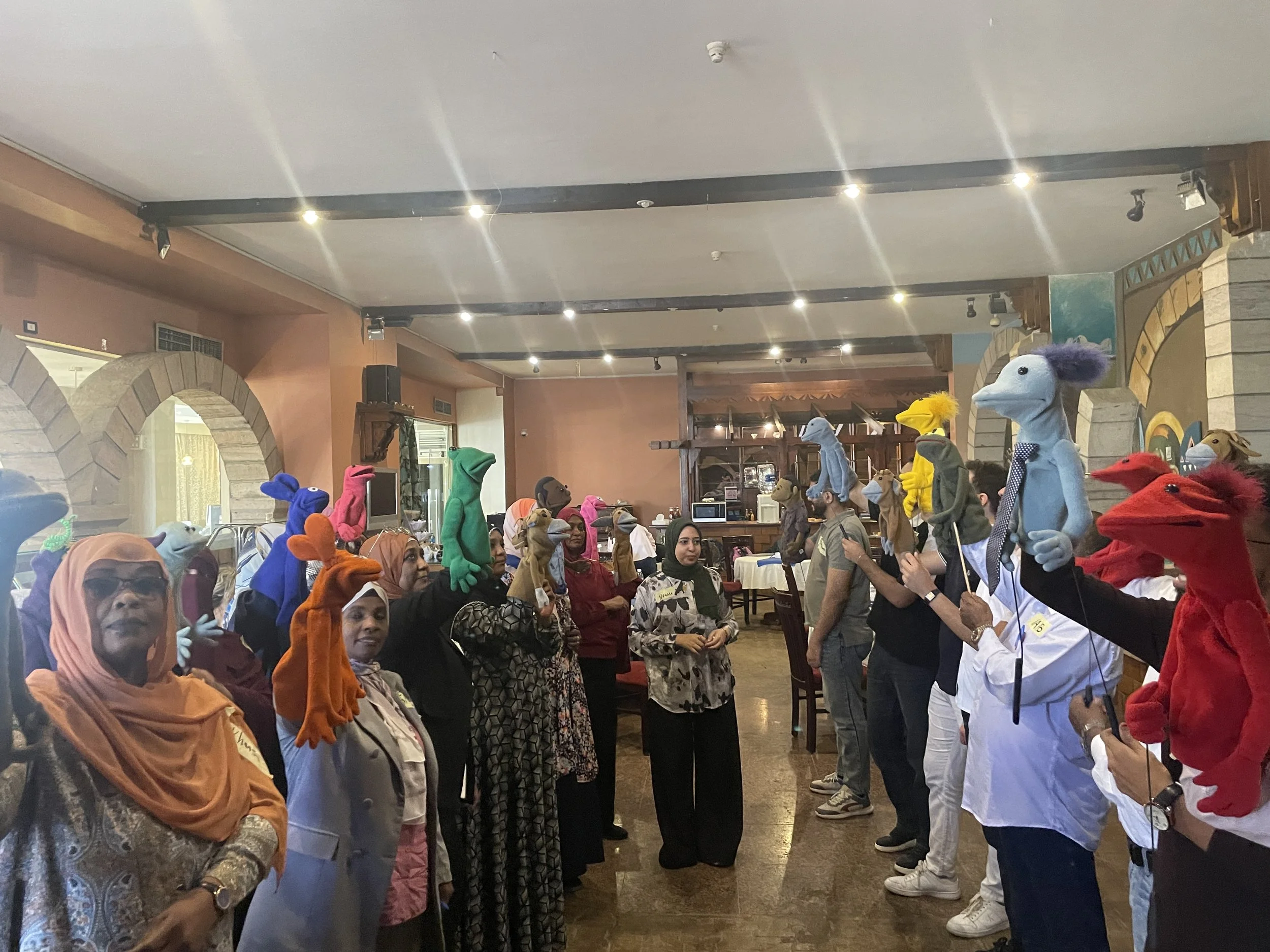 No Strings Intl.- Aswan/Sudan Puppetry Workshop-Nov 23-Dec 03