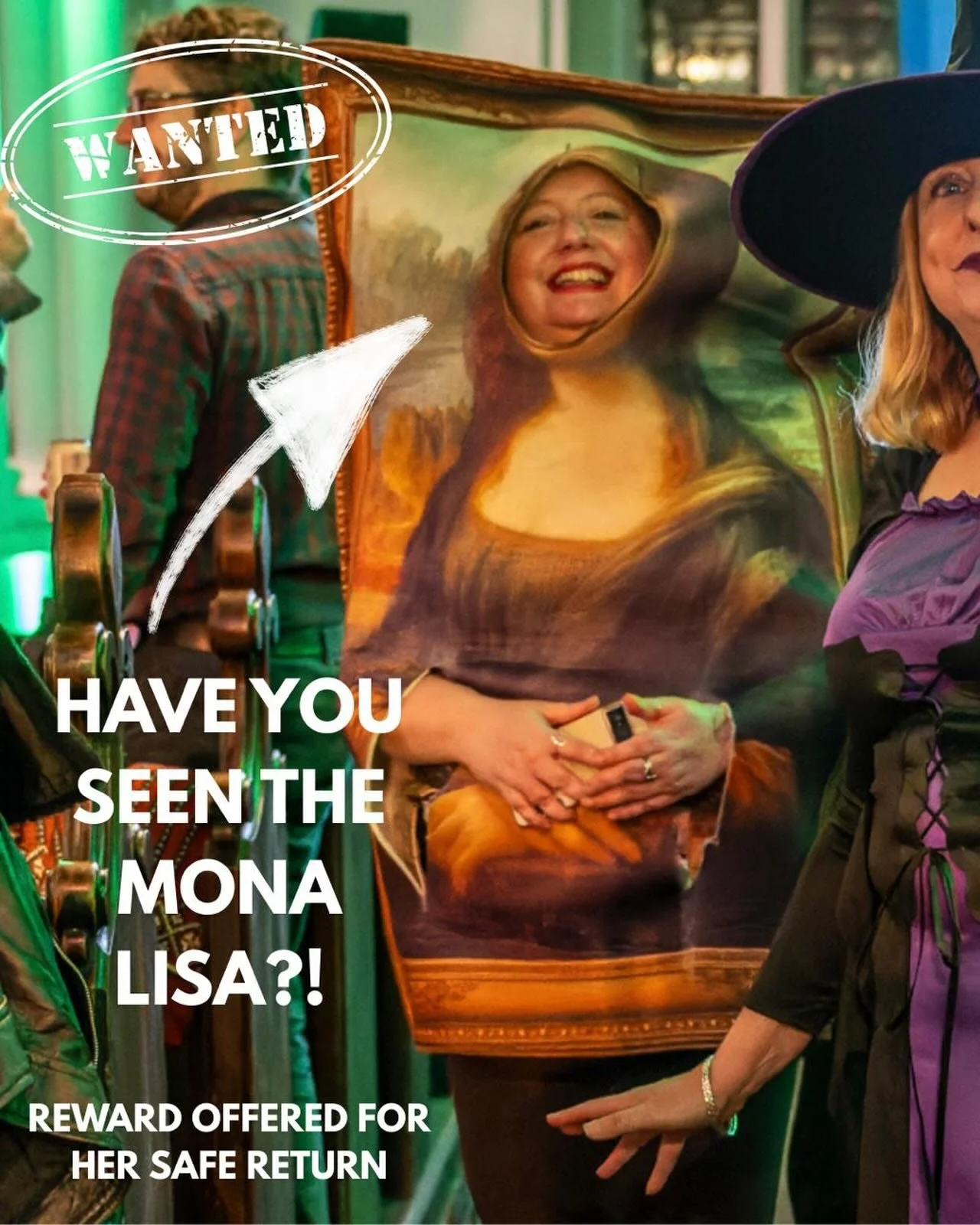 🖼️ Move over Louvre, St Giles has fallen victim to our very own theft and our precious painting has gone walkabouts! 

This treasured ORGANOKE guest won 2 x complimentary tickets to our Alternative Carol Service, but in the excitement of the theft, 