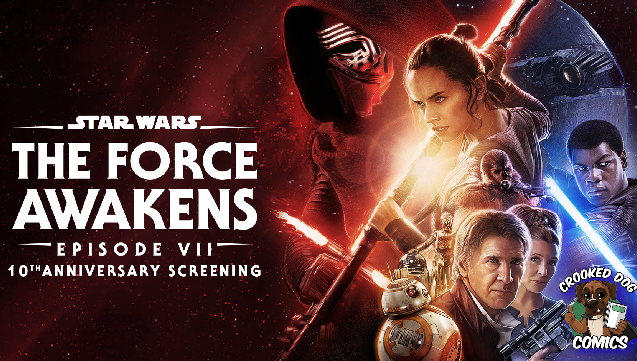 Stars Wars: The Force Awakens with Crooked Dog Comics