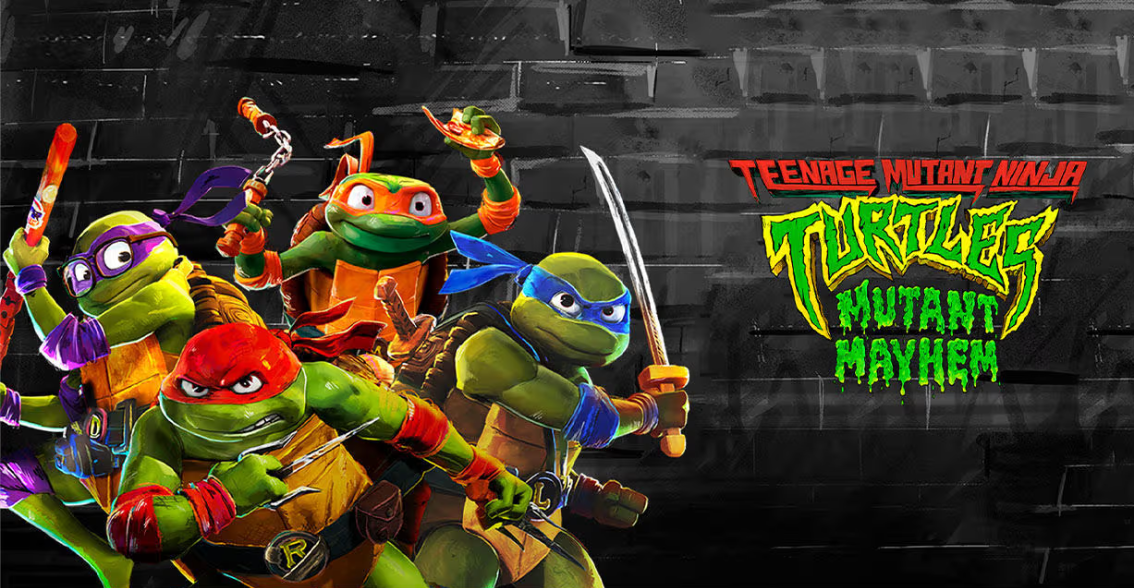 Movie poster for Teenage Mutant Ninja Turtles: Mutant Mayhem