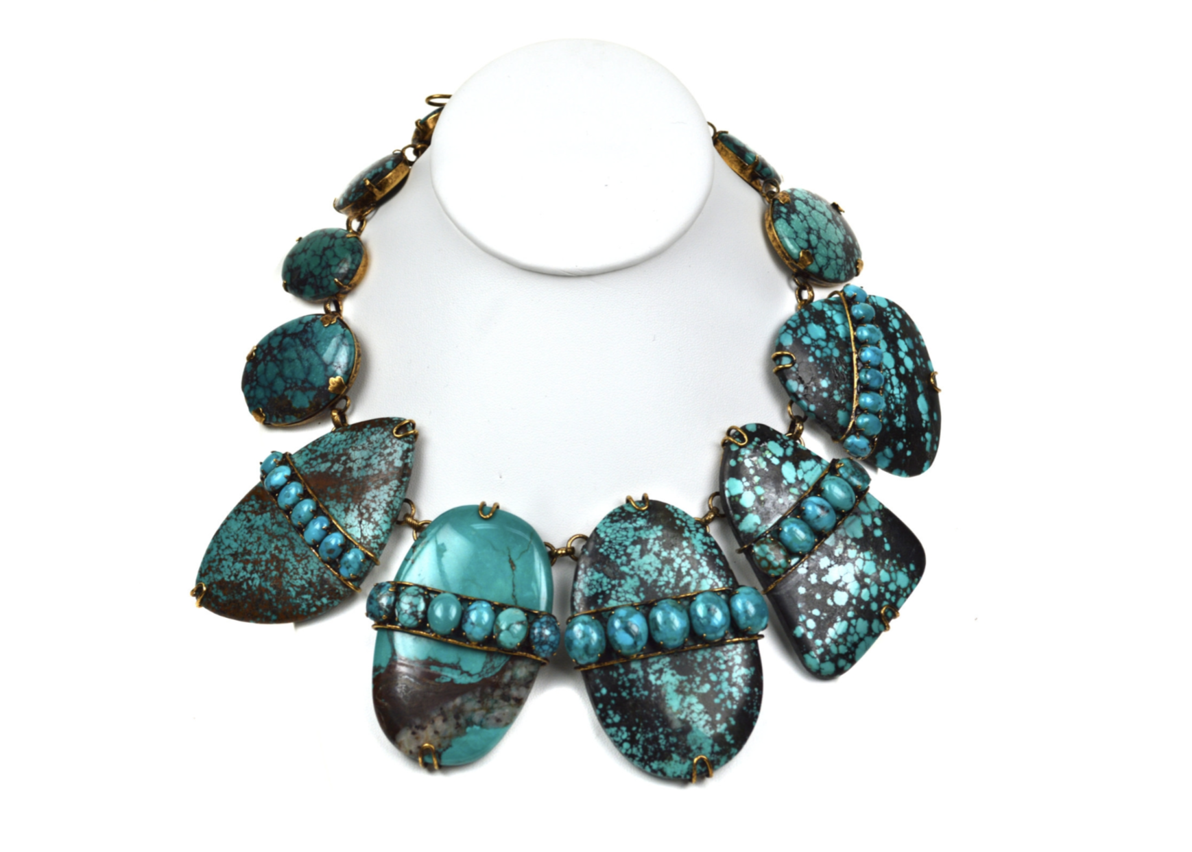 Statement Turquoise Necklace (CHMST-21)