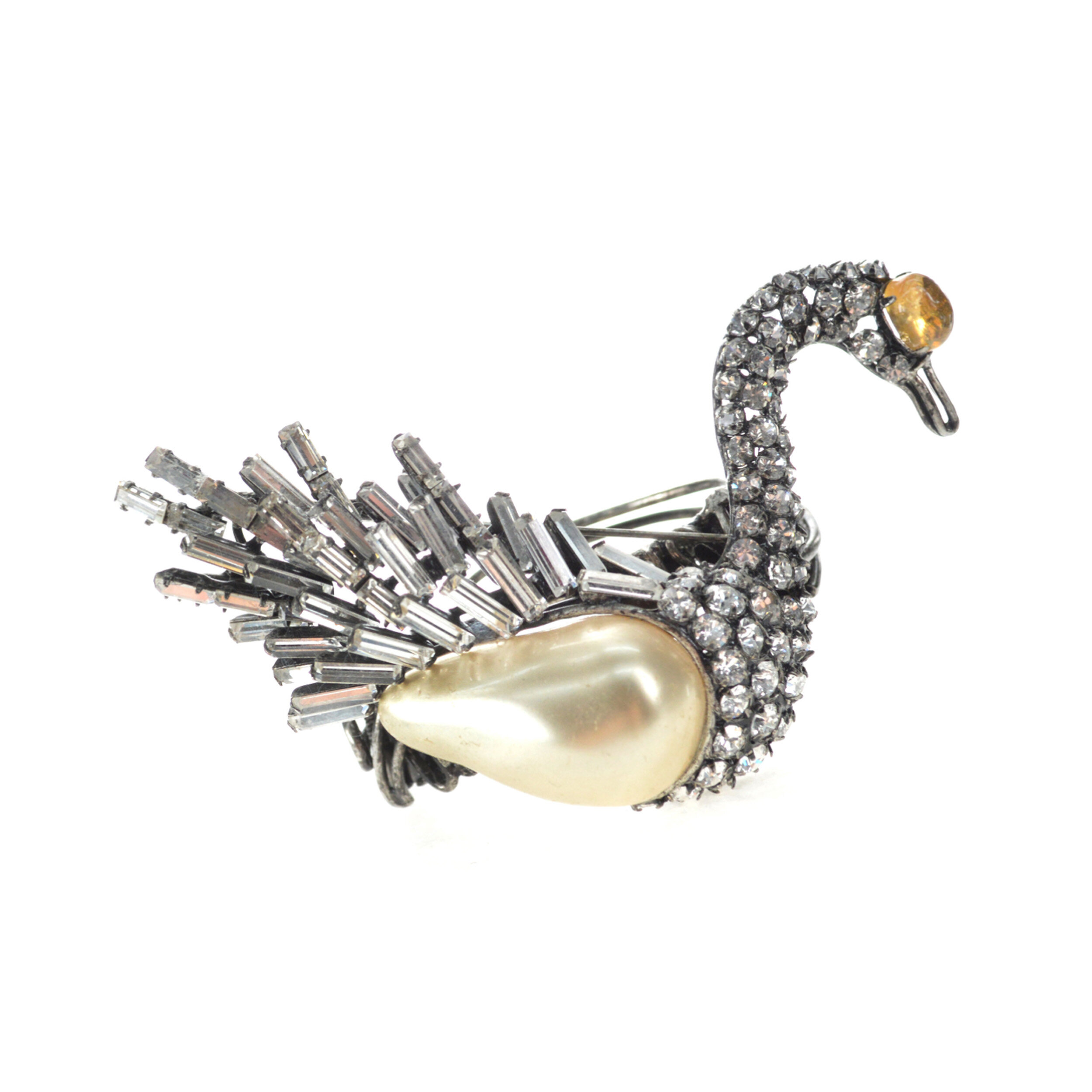 bracelet-cuff-pin-brooch-swan-animal-bird-iradj-moini-statement-jewelry-crystal-pearl-citrine