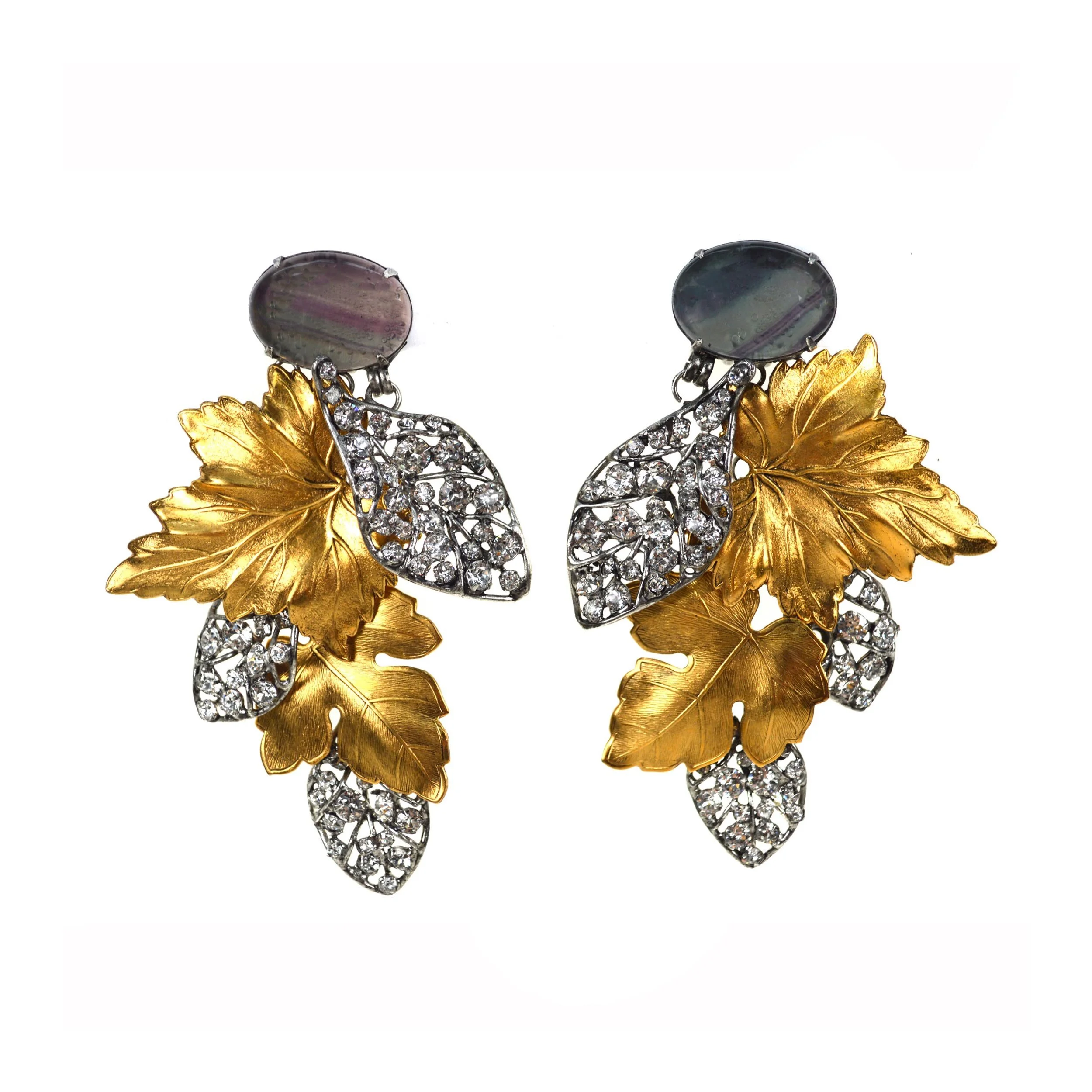 Seasonal Solstice Leaf Earrings (EDLF-31)