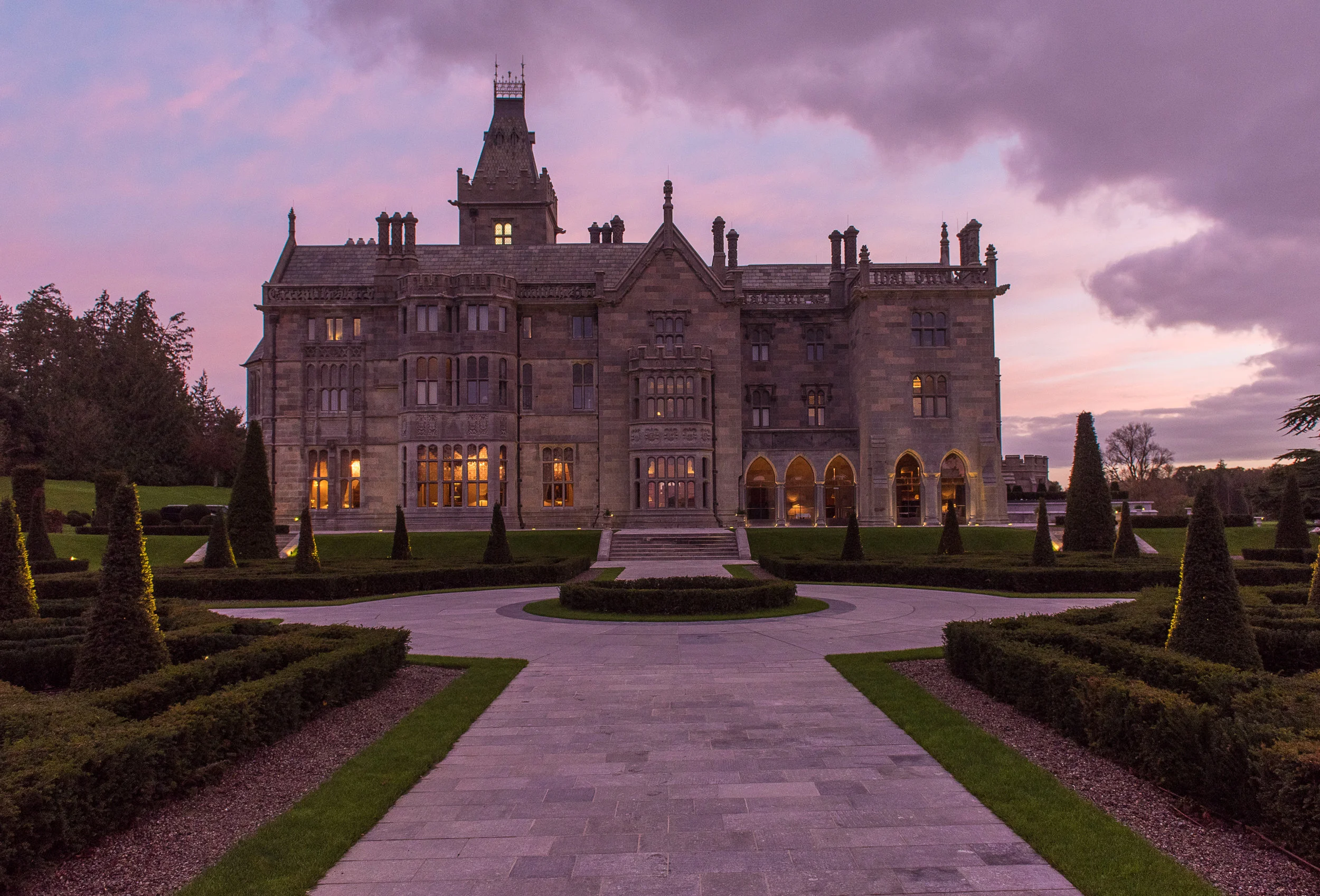 VISIT THE NEWLY TRANSFORMED LUXURY CASTLE MANOR HOTEL: ADARE MANOR IN LIMERICK , IRELAND
