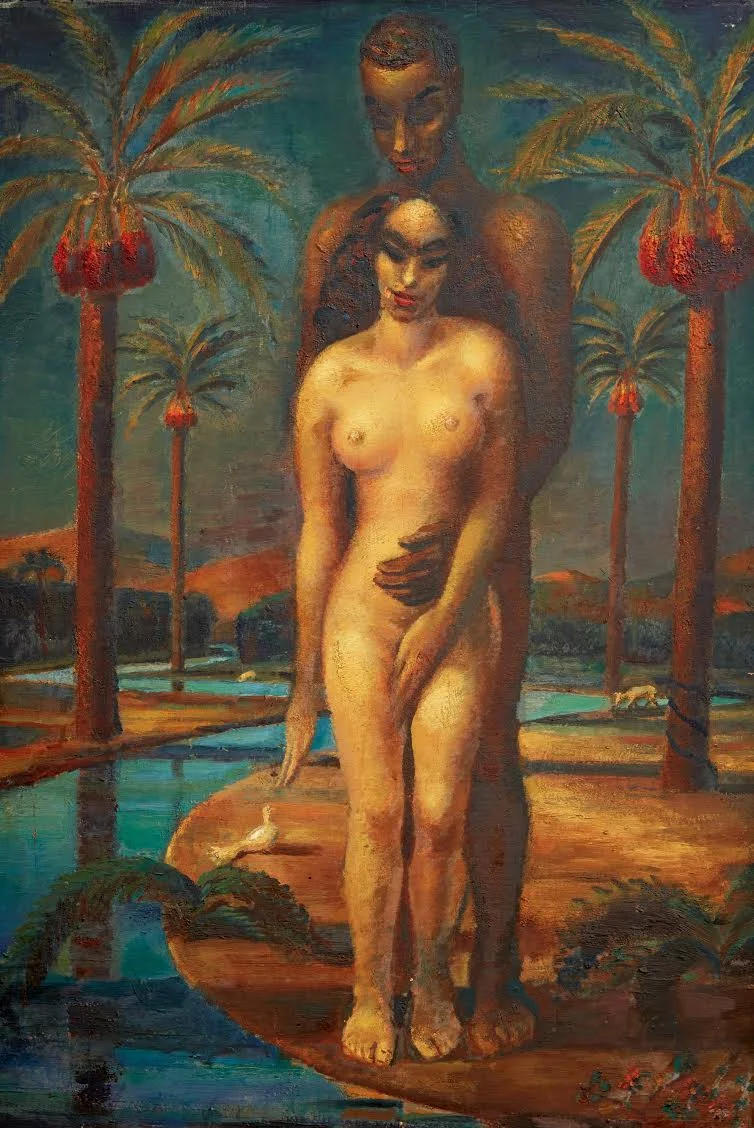 MAHMOUD SAÏD'S ONLY PAINTING DEPICTING BIBLICAL FIGURES ARRIVES AT SOTHEBY'S