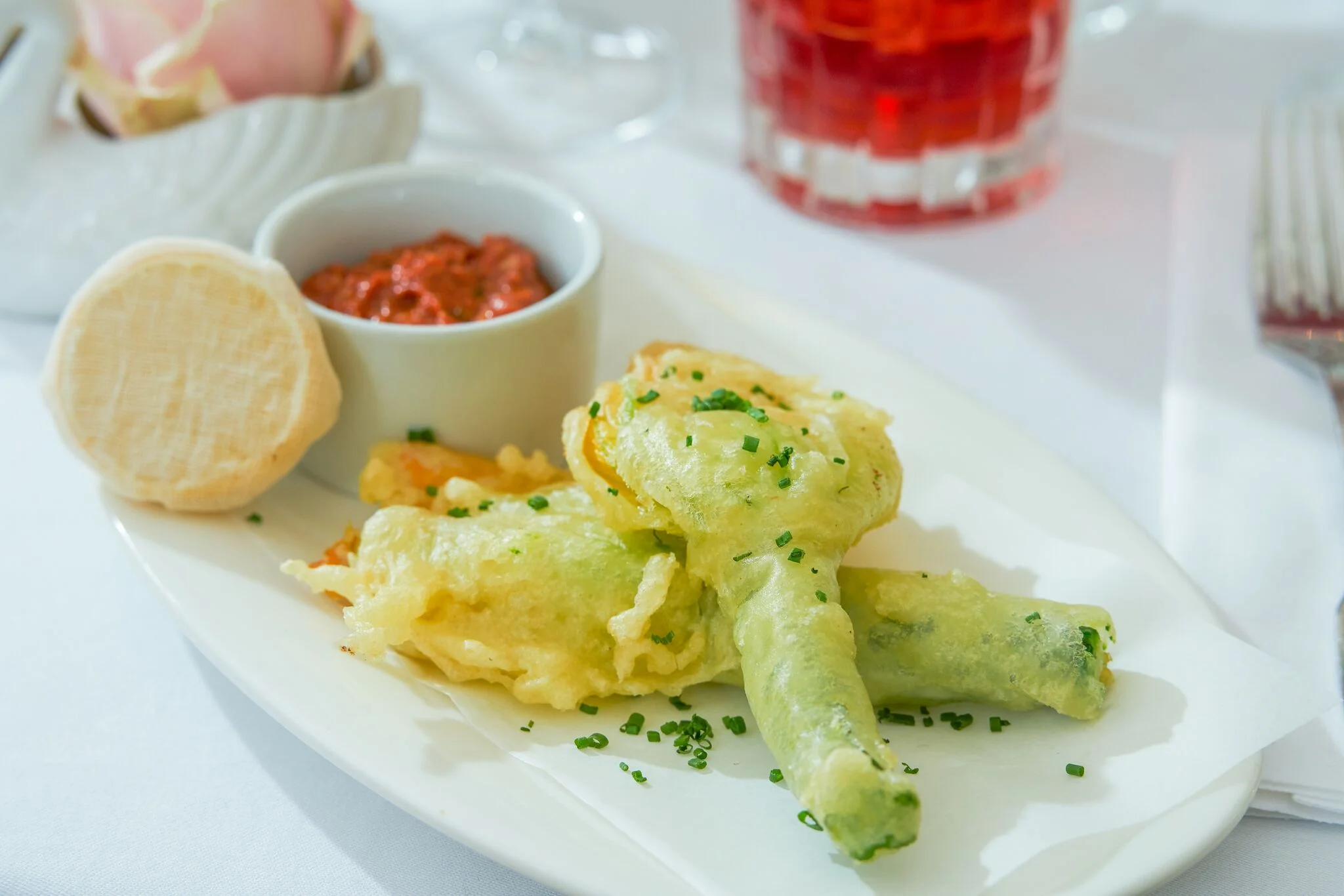 Courgette Flower Tempura