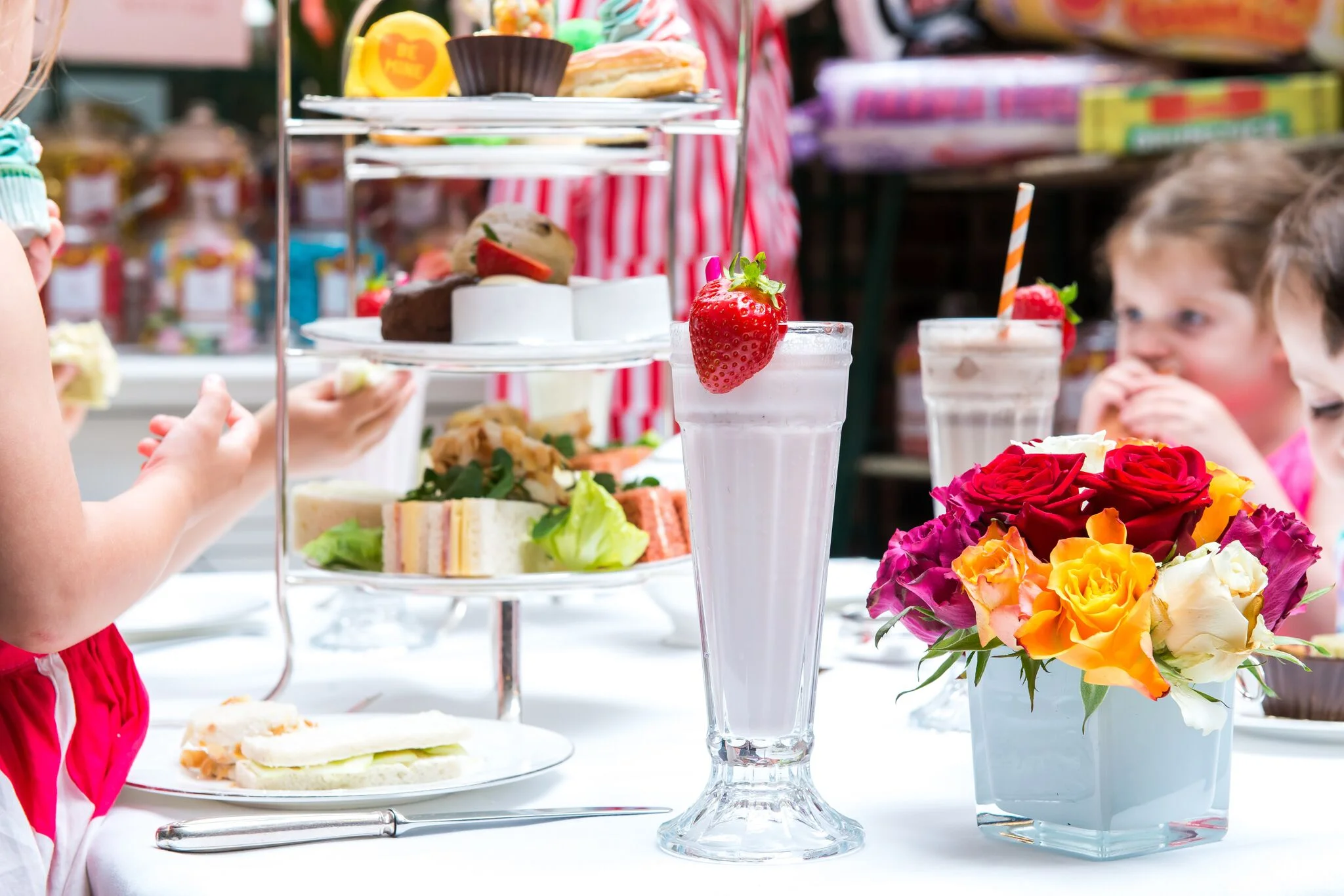THE ORIGINAL SWEET SHOP AFTERNOON TEA ARRIVES AT THE CHESTERFIELD