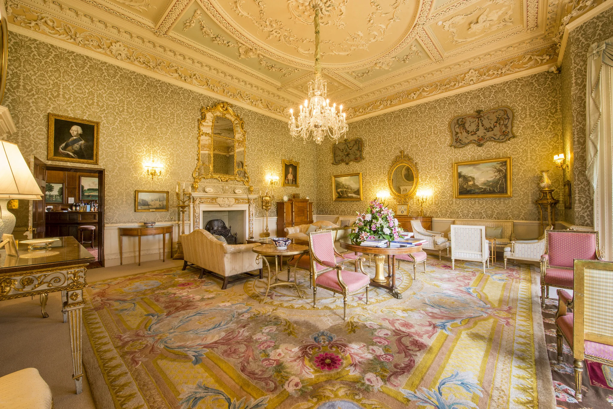 The Morning Room at Hartwell House