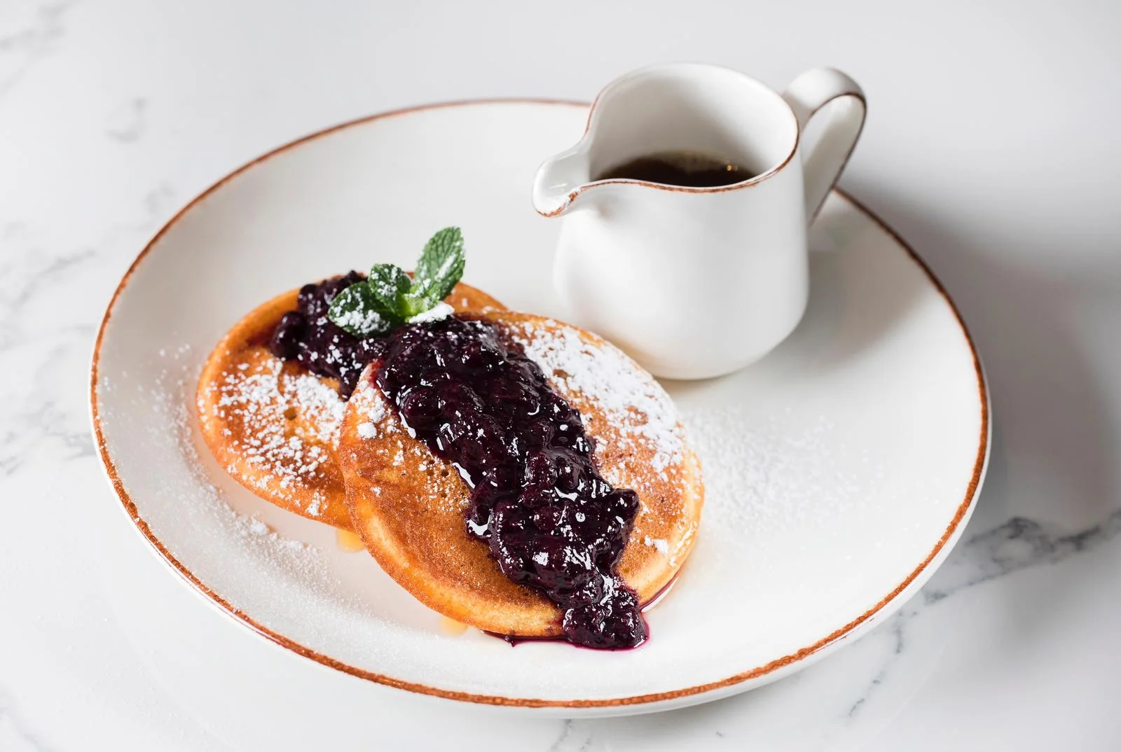 Blueberry Buttermilk Pancakes