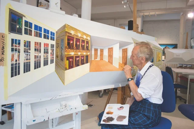 '60 YEARS OF ART' BY PATRICK HUGHES AT BEL-AIR FINE ART GALLERY