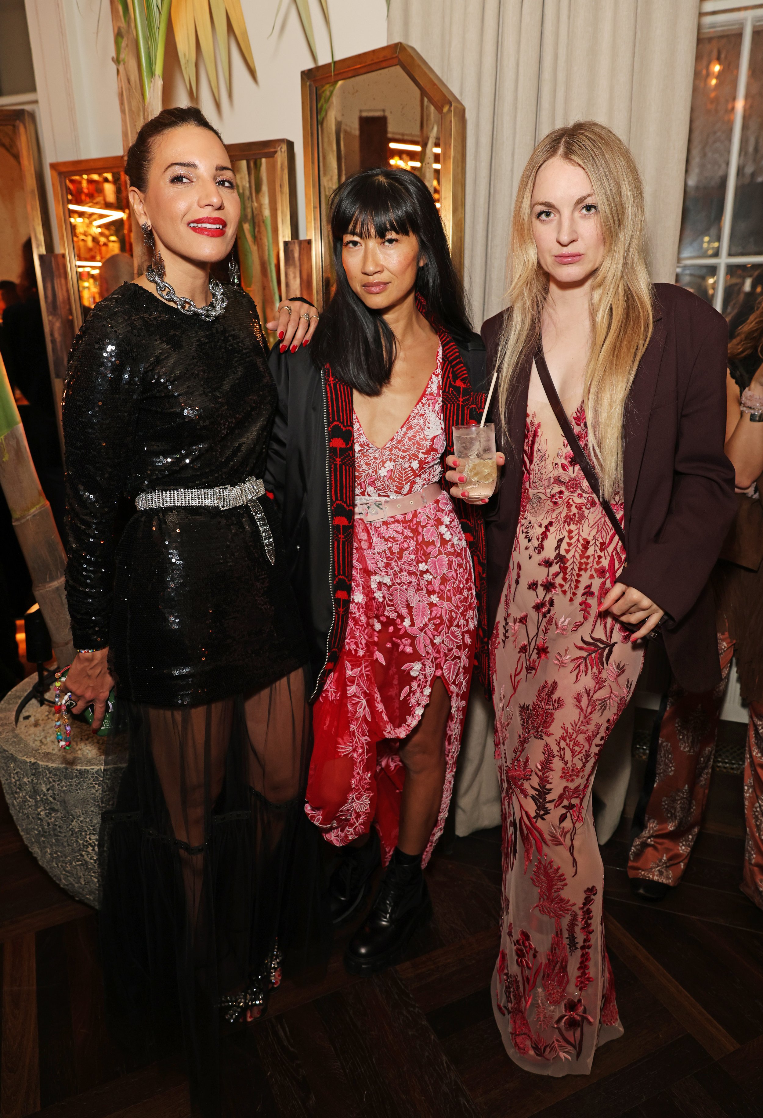 Racil Chalhoub,Mimi Xu and guest at The MAINE Mayfair Launch Party52.jpg