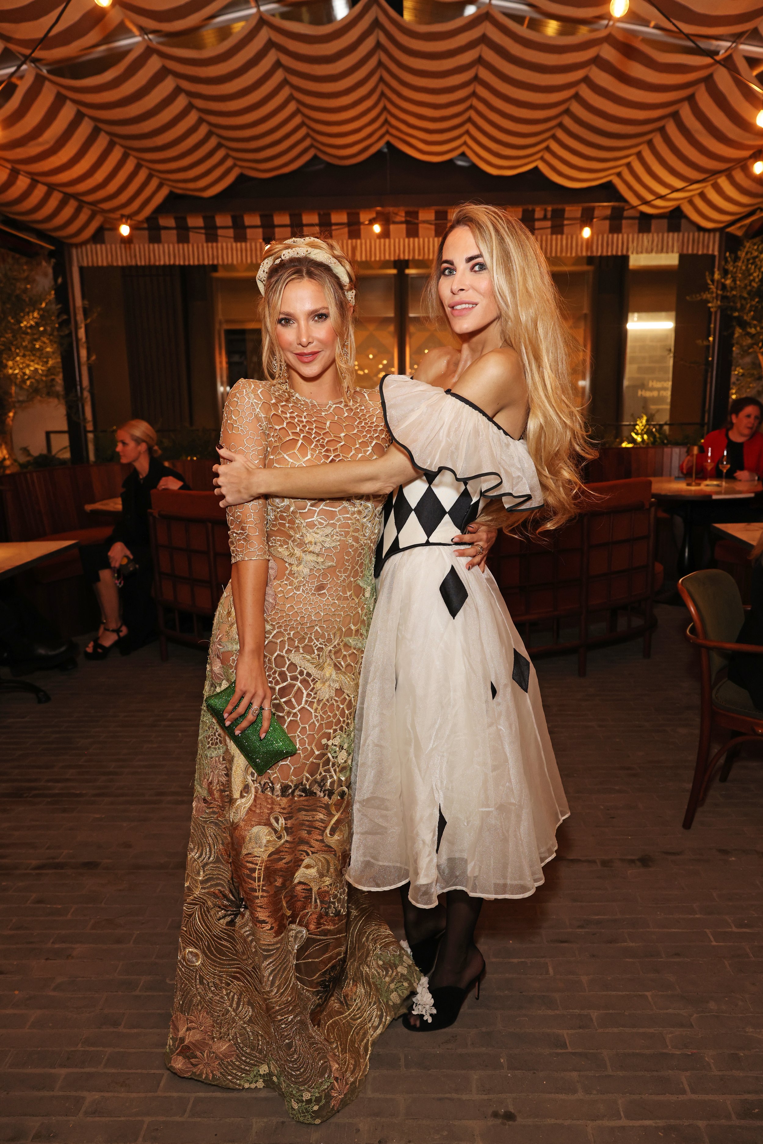 Sophie Hermann and Victoria Baker-Harber at The MAINE Mayfair Launch Party27.jpg