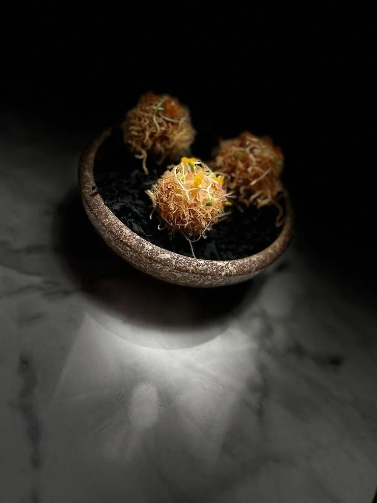 Bacalhau - Salted cod & rice vermicelli croquette.JPG