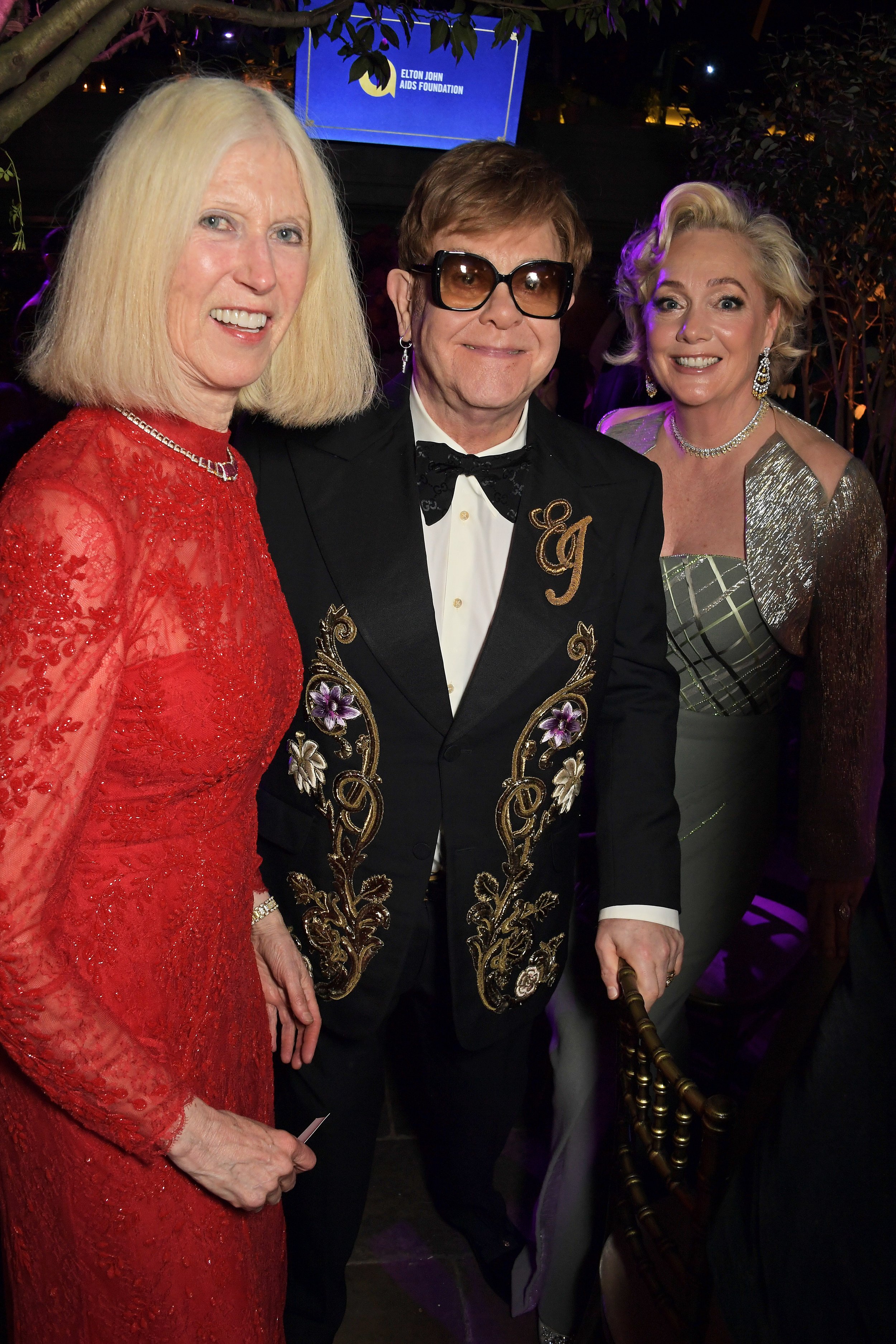 Betsee Parker,Elton John and Emma Kane at EJAF and TCFF Party At Annabels24.jpg